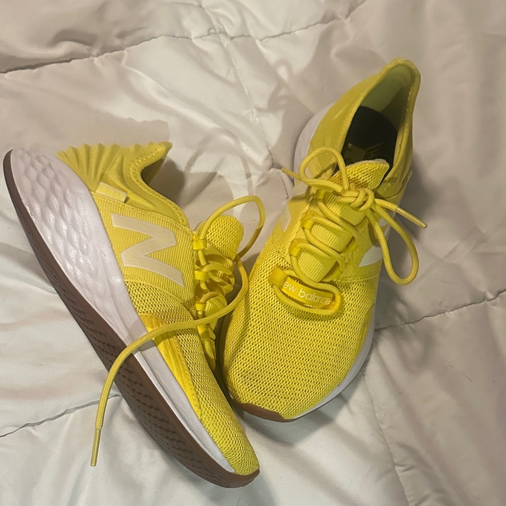 New Balance Women's Yellow Athletic Shoes